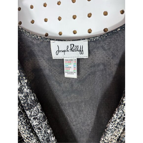 Joseph Ribkoff snakeskin dress size 6 - Picture 9 of 9